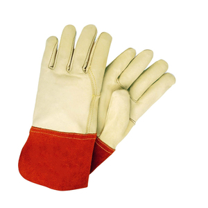 Spiritchill Goods WA-001 Men's Cowhide Leather Safety <b>Gloves</b> Kevlar Liner Molten Metal Splash Test <b>Type</b> for Industrial Welding - Product Image 4