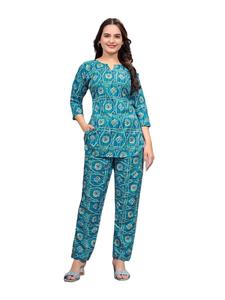 Conjunto de Rayón Azul Premium para Mujer, Venta al por Mayor para Tiendas Multimarca y Distribución Profesional de Ropa - Product Image 5