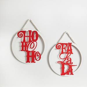 Decoración Navideña de Pared de Metal Hecha a Mano, Tamaño Personalizable, Estilo Moderno, Ecológica, Impermeable, Duradera, Forma Irregular, Colgante - Product Image 1