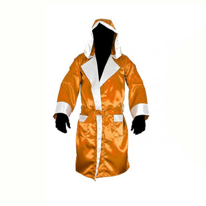 Best 2026 New Design Quality Boxing Robe With Hood Breathable Comfortable Boxing Robe With <b>Cheap</b> Price Custom Logo OEM - Product Image 2