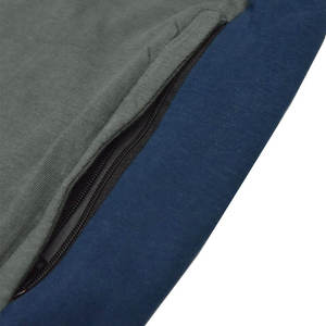 Pantalones Deportivos Unisex con Bloques de Color, Cintura con Cordón, Transpirables, de Secado Rápido, para Deportes Electrónicos, para Adultos, Gris Marino, Algodón 240g - Product Image 3