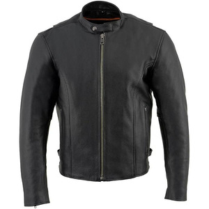 Veste de motard sportive en cuir pour homme SAMROZ SPORTS - Product Image 4