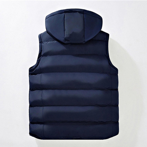 Gilet matelassé pour homme, vêtements d'hiver, veste sans manches matelassée, vêtements d'extérieur, style streetwear, gilets rembourrés - Product Image 5