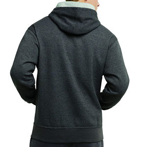 เสื้อฮู้ดดี้ผู้ชายแขนยาวสีพื้นน้ำหนักเบา มีกระเป๋า - Product Image 5
