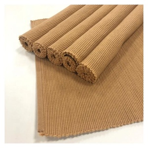<b>Cool</b> Blue Leaf Printed Eco-friendly Ready To Ship 100% Organic Cotton GOTS Certificate Linen Customized Size Hot Food Placemats - Product Image 6