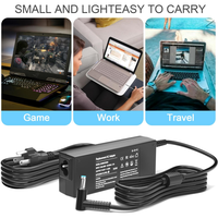 Chargeur rapide 90W, adaptateur de voyage 19.5V 4.62A 4.5x3.0 à embout bleu pour ordinateur portable HP ENVY TouchSmart Sleekbook M6 M7