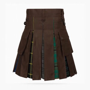 Nouveaux kilts en polyester/coton de haute qualité, design de logo personnalisé à la mode, vente en gros, prix de gros, design personnalisé - Product Image 4