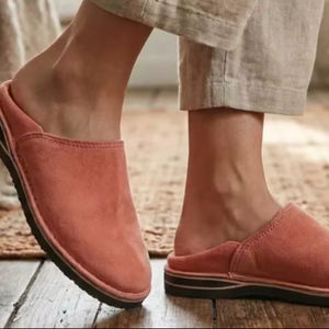 รองเท้าบาบูชหนังกลับโมร็อกโกทำมือ – รองเท้าแตะหนังแยกชั้นนุ่มพิเศษพร้อมพื้นเสริมความแข็งแรง - Product Image 1