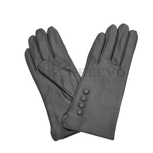 Custom Men's Women's Sheepskin Leather <b>Gloves</b> Winter Warm Fleece Lined <b>Touch</b> <b>Screen</b> Driving <b>Gloves</b> for Daily - Product Image 3