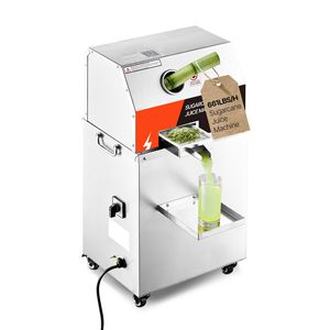 Spremiagrumi Elettrico Commerciale per Canna da Zucchero 800W, Alta Produzione 661LBS/H, 3 Rulli in Acciaio Inox, Voltaggio 110V - Product Image 5