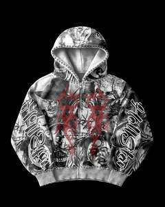 Sweat-shirt à capuche décontracté pour homme personnalisable, 100% coton, tissu premium, écologique, respirant, séchage rapide, uni - Product Image 2