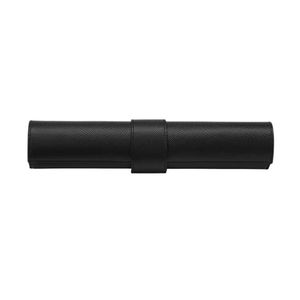Modern Style PU Leather Customized Roll Up Durable <b>Backgammon</b> <b>Set</b> with High-Quality Handmade Checkers - Product Image 5