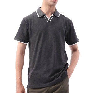เสื้อโปโลชายแบบ OEM ออกแบบโลโก้ตามสั่ง ผ้าสกรีนยืดได้ เสื้อโปโลสำหรับเล่นกอล์ฟ ไซส์ใหญ่พิเศษ เสื้อโปโลโอเวอร์ไซส์ ออกแบบได้ - Product Image 2