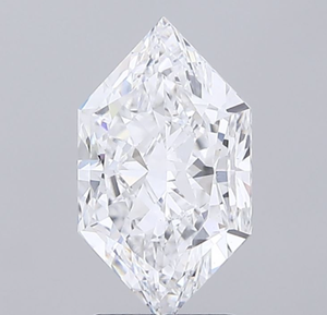 Diamant cultivé en laboratoire certifié IGI 2,45 CT, taille hexagonale, couleur D, clarté VS1, ROYAL GEMS, fabrication de bijoux, modèle 1 - Product Image 4
