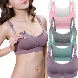Soutien-gorge de sport pour femme, léger, confortable, de haute qualité, pour yoga, allaitement, sommeil, maternité, réversible, extensible dans quatre directions, séchage rapide - Product Image 6