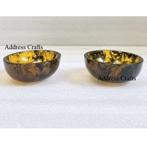 Direct Factory Sale Resin <b>Salad</b> <b>Server</b> Set Minimalist Resin <b>Bowl</b> <b>and</b> Spoon Set Food Grade Polyresin Serving <b>Bowl</b> for Home Hotel - Product Image 6