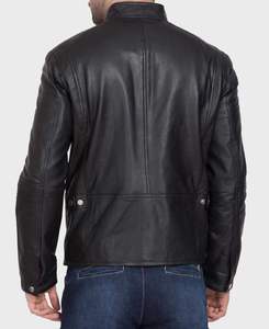 Veste en cuir souple de haute qualité, sur mesure, en cuir de vachette véritable, pour homme, veste en cuir d'extérieur avec les meilleurs matériaux - Product Image 2