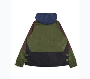 Veste légère en polyester vintage sur mesure de haute qualité pour hommes, fermeture éclair, streetwear, taille plus, veste coupe-vent en nylon surdimensionnée - Product Image 2