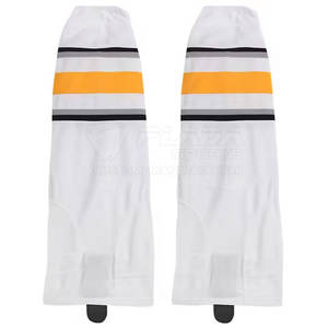 Chaussettes de hockey sur glace haut de gamme avec tissu respirant et semelle rembourrée pour une performance confortable sur la glace - Product Image 2