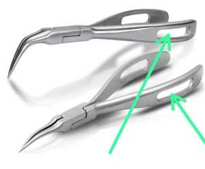 Pinzas Manuales para Extracción/División de Raíces, Instrumentos Dentales Tipo Distractor, Agarre Ergonómico, Acero Inoxidable, Clase I, Certificado CE - Product Image 4
