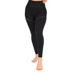 Leggings Deportivos Elásticos de Cintura Alta para Mujer, Transpirables, Suaves, de Spandex, Estilo Ajustado, para Gimnasio, Yoga, Correr, OEM - Product Image 1