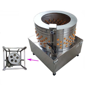 Machine commerciale d'épluchage des plumes de volailles, épluchage rapide des plumes sans endommager l'épiderme, un équipement indispensable pour les abattoirs - Product Image 1