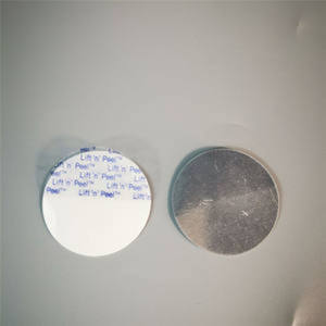 Film d'étanchéité à induction anti-fuite à décollement facile avec demi-étiquette de retrait en aluminium pour bouteilles, taille personnalisée, pour boissons - BK Enterprises - Product Image 3