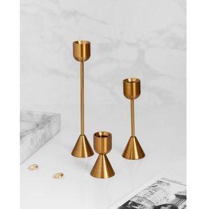 Candelabro de Metal Dorado Personalizado, Duradero, Centro de Mesa para Bodas y Cenas, Decoración del Hogar, Candelabro Premium - Product Image 3