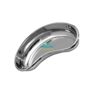 จานสเตนเลสสตีลขนาด10นิ้วอุปกรณ์ผ่าตัดกลวง - Product Image 1