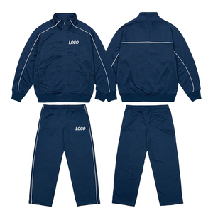 Track Pants Jogger Suit Men's <b>Zip</b> <b>up</b> <b>Jacket</b> and Jogging Two Piece Set Reflective Breathable Relaxed Nylon Windbreaker Tracksuits - Product Image 6