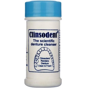 Oferta Especial: Polvo Limpiador de Dentaduras Clinsodent para Limpieza de Dentaduras Completas y Parciales, Fácil de Usar e Higiene Bucal Diaria - Product Image 2