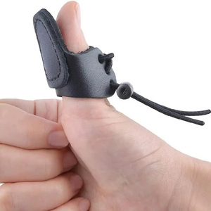Protector de Dedo Anular de Cuero para Tiro con Arco, para Arco Recurvo Tradicional, Caza y Tiro, Protector Personalizado OEM - Product Image 1