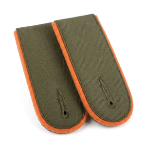 Épaulettes de qualité supérieure avec bordure orange, style EM, épaulettes personnalisées, épaulettes formelles - Product Image 2