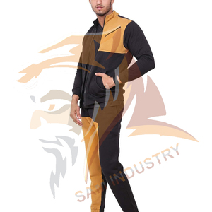 Ensemble de jogging classique pour homme, hiver, uni, élégant, décontracté, qualité supérieure, vêtements de sport écologiques, coupe-vent - Product Image 4