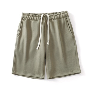Shorts de course tricotés d'été pour hommes, grande taille, noirs, amples, décontractés, respirants, personnalisables, pour le basketball et la gym - Product Image 2