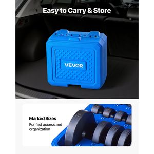 Kit Pressa Cuscinetti Rinforzato da 10 Pezzi con Attrezzi per Guarnizioni e Boccole, Inclusi 9 Boccole e Asta di Manovra - Product Image 6