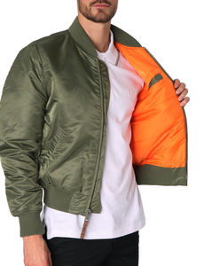 Men's 2026 Winter Windbreaker Jacket 100% Nylon with Waterproof Zipper Closure Wholesale Rate OEM Customization Varsity Jackets - Product Image 4