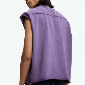Vêtements de musculation décontractés de qualité supérieure, 100% coton, sans manches, respirants, séchage rapide - Product Image 1