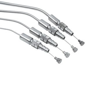 1 Unidad de Tubo de Succión Quirúrgico AS-786 de Acero Inoxidable para Implantes Dentales, Ajustable, Certificado CE, Clase I, para Cirugía Médica - Product Image 5