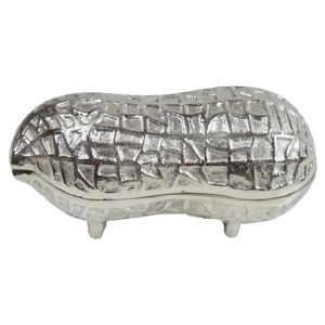 ชามใส่ผลไม้อบแห้งสีเงินคลาสสิก ดีไซน์สวยงาม เหมาะสำหรับงานเลี้ยงและงานแต่งงาน ของขวัญสุดพิเศษ ชามโลหะตกแต่ง - Product Image 3