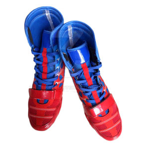 Zapatos de Boxeo de Cuero Personalizados de Alta Calidad, Suela de Goma Antideslizante, Diseño Transpirable y Ligero, Ajuste Cómodo, Construcción Duradera - Product Image 2