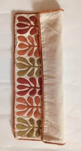 Embroidered Cotton <b>Linen</b> <b>Cushion</b> <b>Cover</b> Rectangle Bohemian Style Plant Pattern Home Decor - Product Image 5