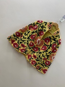 Veste en coton brodée florale bohème à col rabattu et manches longues pour femme, vêtement d'extérieur décontracté, grande taille, printemps - Product Image 3