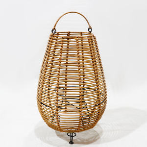 Artex Dong Thap Factory Festival <b>Lantern</b> Handmade Decorative Paper Bamboo Rattan <b>Vintage</b> Outdoor Style - Product Image 5