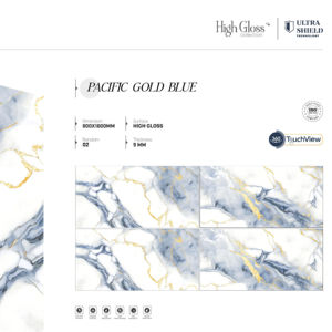 คอลเลคชั่นกระเบื้องพอร์ซเลนเงาสูง รุ่นซิกเนเจอร์ ขนาด 800x1600 1200x1800 750x1500 มม. ออกแบบมาเพื่ออาร์คิทектูร์สมัยใหม่ พร้อมคุณสมบัติสะท้อนแสงอย่างสวยงาม - Product Image 1