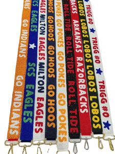 Sangles de bandoulière TIGER perlées artisanales pour femmes ceintures réglables de haute qualité sacs à main sangle de l'inde sangle faite à la main - Product Image 2