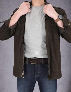 Ceinture en jean habillée pour homme 2026 avec boucle à ardillon personnalisée, nouvelle collection élégante et décontractée, en cuir véritable de haute qualité, vente en gros, formelle, OEM - Product Image 3