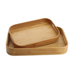Bandeja de Madera de Diseño Personalizado de Alta Calidad para Cocina y Hogar, Bandeja de Servicio de Madera Maciza Adecuada para Hoteles y Restaurantes, Proveedor Mayorista - Product Image 1