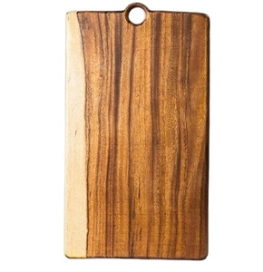 Planche à découper en bois, plateau de service, planche à découper de haute qualité, longue planche à découper pour légumes, finition brune - Product Image 1