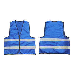 Gilet de sécurité haute visibilité NESTA SPORTS, jaune, en polyester tricoté, logo personnalisable, vêtements de travail respirants - Product Image 5